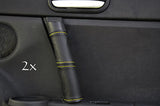 FITS MAZDA MIATA MX5 MK3  2X DOOR HANDLE COVERS yellow st CUSTOM NEW MADE IN UK