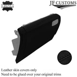 BLACK STITCH LEATHER GLOVEBOX COVER FOR VW POLO MK6 2009-2016 CUSTOM NEW