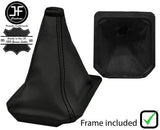 BLACK STITCH LEATHER GEAR+PLASTIC FRAME FOR FORD SIERRA MK2 RS COSWORTH 4X4