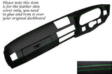 GREEN STITCH FITS PORSCHE 924 75-88 & 944 81-85 DASH DASHBOARD LTHR COVER ONLY
