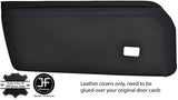 PURPLE STITCH 2X FRONT FULL DOOR CARD LTHR COVERS FITS PORSCHE 914 69-76 STYLE 2