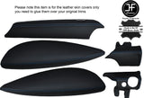 BLUE STITCH LOWER DASH TRIM & PANTHERS LEATHER COVERS FITS BMW MINI R56 07-13