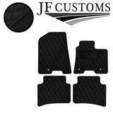 BROWN DIAMOND STITCH VINYL 4 XTAILORED FLOOR CARPET FOR HYUNDAI NEXO 18-21 JF1