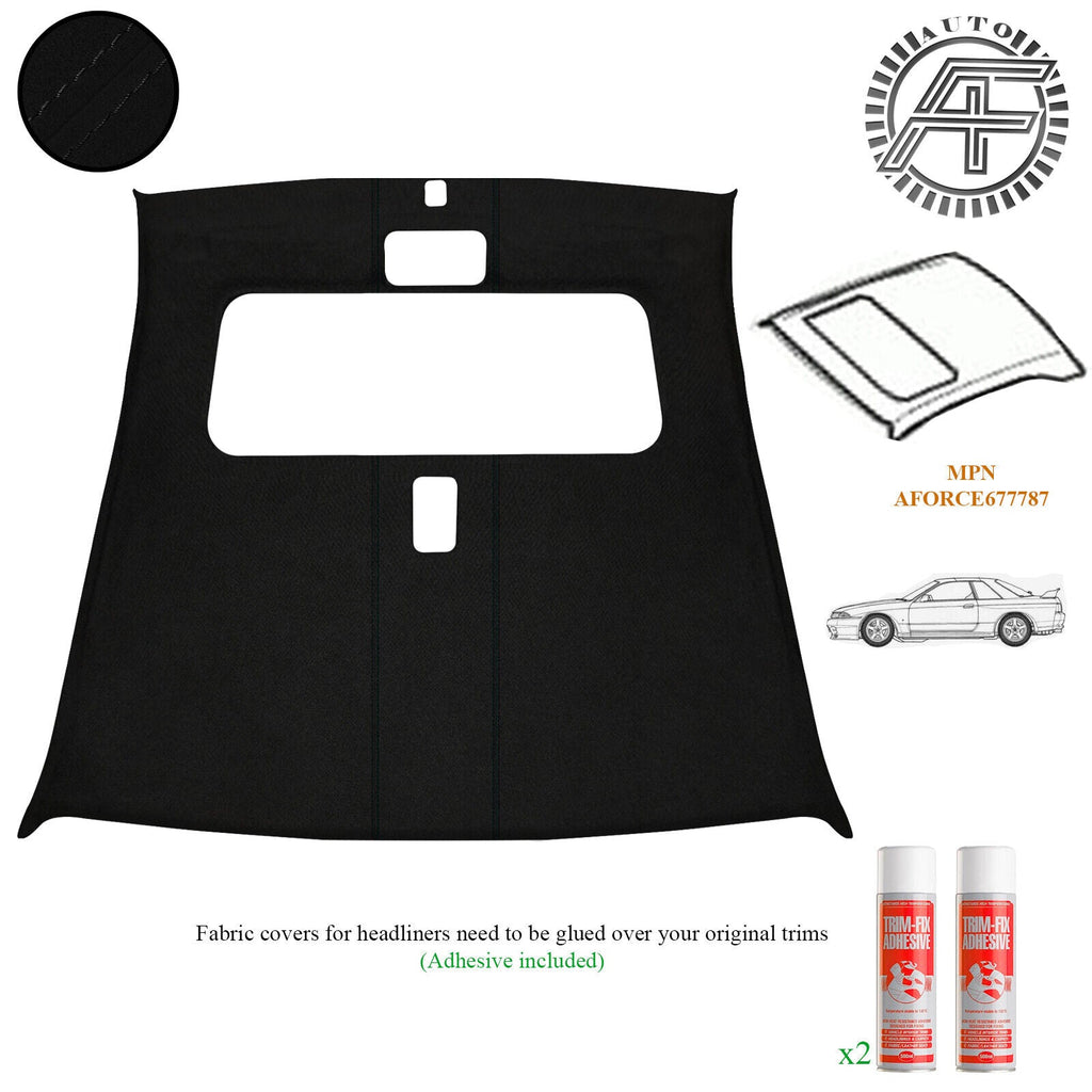LUXE SUEDE HEADLINER SUNROOF COVER FITS  NISSAN SKYLINE R31 85-88 CUSTOM NEW