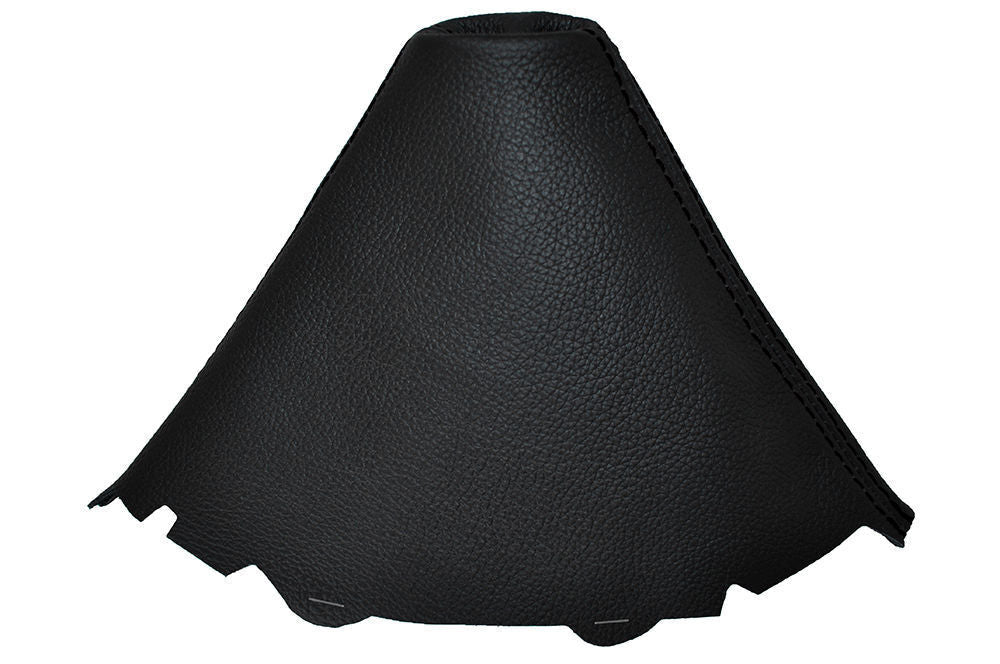 BLACK STITCH FITS AUDI A4 2008-2015 LEATHER GEAR STICK GAITER SHIFT BOOT