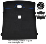 BLUE STITCH ROOF HEADLINING LUXE SUEDE COVER FITS SKYLINE R34 GTR GT-T 98-02