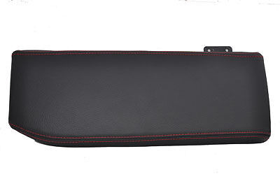 FITS MAZDA MX5 MK2 98-04 ARMREST COVER LEATHER RED STITCH CUSTOM NEW MADE IN UK