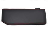 FITS MAZDA MX5 MK2 98-04 ARMREST COVER LEATHER RED STITCH CUSTOM NEW MADE IN UK