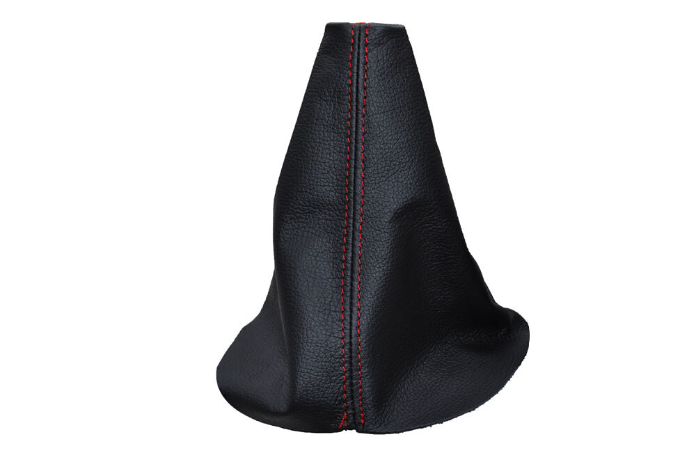 RED  STITCHING FITS CITROEN XSARA PICASSO LEATHER GEAR GAITER SHIFT BOOT