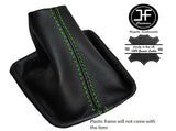 GREEN  STITCH FITS BMW E36 E46 1991-2005 3 SERIES REAL LEATHER GEAR SHIFT BOOT