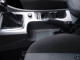 FITS FORD FOCUS MK3 08+ GEAR+HANDBRAKE GAITER WHITE STITCH CUSTOM NEW MADE IN UK