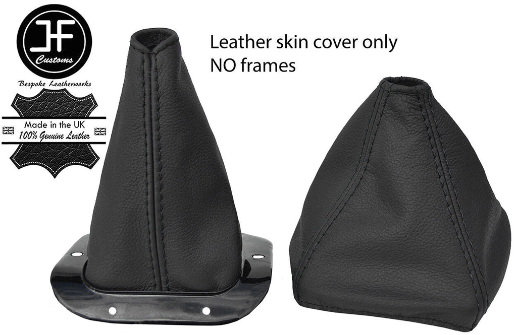 BLACK STITCH LEATHER GEAR+TRANSFER GAITERS FOR LAND CRUISER FJ40 FJ45 FJ55 HJ45