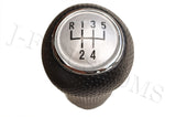 FOR VW GOLF MK4 4 IV JETTA BORA 98-05 SILVER 5 SPEED KNOB + SILVER RING + CLAMP