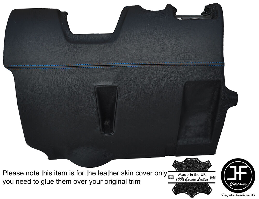 BLUE STITCH DRIVER LOWER DASH TRIM LEATHER COVER FITS CHRYSLER CROSSFIRE 03-08
