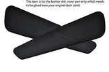 grey stitcnig FITS ALFA ROMEO GTV SPIDER 95-05 2X DOOR CARD LEATHER COVERS ONLY