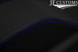 BLUE STITCH HANDBRAKE HOUSING LEATHER COVER FITS MERCEDES SL C107 R107 71-89