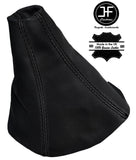 BLACK STITCHING LEATHER GEAR GAITER FITS VAUXHALL ASTRA H MK5 2004-2014