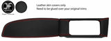 RED STITCH DASH TRIM CARBON VINYL COVERS FOR TOYOTA GT86 SUBARU BRZ 2012-2018