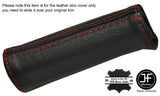 RED STITCH E BRAKE HANDLE LEATHER COVER FITS CHEVROLET CAMARO 1982-1992