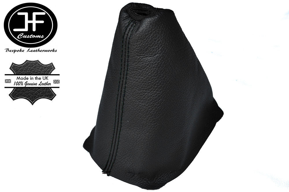 BLACK STITCHING LEATHER SUV GEARSTICK GAITER FITS PEUGEOT 3008 5008 08-15