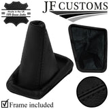 BLACK STITCH LEATHER AUTOMATIC GEAR GAITER FOR MERCEDES SPRINTER W906 06-18