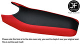 BLACK & RED AUTOMOTIVE VINYL CUSTOM FITS POLARIS SL 650 750 SEAT COVER ONLY