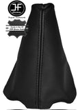 BLACK LEATHER FITS PEUGEOT 206 206 CC 1998-2012 GEAR STICK GAITER REAL LEATHER