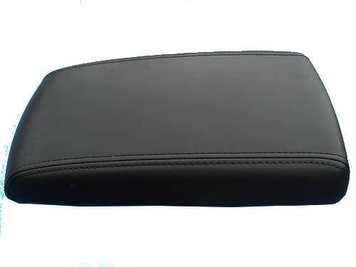FITS PEUGEOT 308 BLACK ARMREST LEATHER COVER ONLY CUSTOM NEW MADE IN UK