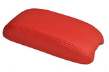 FITS CHRYSLER NEON DODGE 00-05 ARMREST COVER LEATHER red CUSTOM NEW MADE IN UK