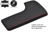 RED STITCHING ARMREST LID REAL LEATHER COVER FITS LEXUS IS250 IS350 2014-2017
