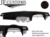 RED  STITCH TOP DASHBOARD LUXE SUEDE COVER FOR LAND ROVER DISCOVERY 3 04-09