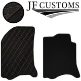 BEIGE DIAMOND VINYL 4X TAILORED FLOOR CARPETS FOR RENAULT LAGUNA MK2 01-07 JF1