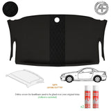 LUXE SUEDE HEADLINER COVER FITS MERCEDES SLK R171 2004-2011 CUSTOM NEW