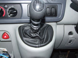 GREY STITCH MANUAL LEATHER GEAR GAITOR FITS RENAULT MASCOTT MASTER MAXI 04-10