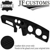 BLACK STITCH DASH DASHBOARD LEATHER COVER FITS DATSUN 240Z 260Z 1970-1974