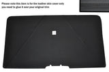 BLACK STITCH REAR TAILGATE LOWER PANEL COVER FITS VW T5 TRANSPORTER CARAVELLE