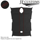 RED STITCH D GREY LUXE- SUEDE ROOF HEADLINER COVER FOR ROVER 75 1999-2005