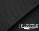 GREEN DIAMOND STITCH VINYL 4XTAILORED FLOOR CARPET FOR VAUXHALL CORSA B 93-01