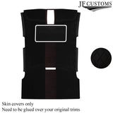 DSG2 D RED STITCH LUXE SUEDE SUNROOF HEADLINER COVER FOR AUDI A6 C6 04-11 AVANT
