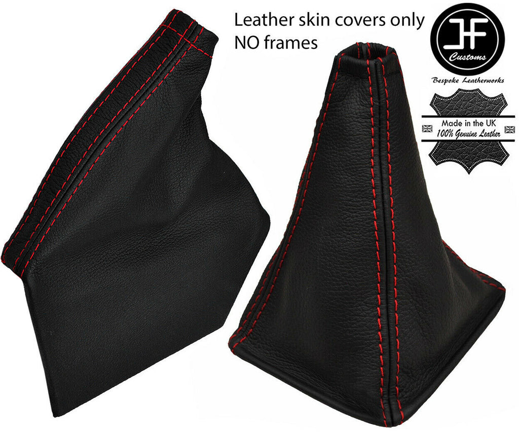 RED STITCHING FITS TOYOTA JZX 100 CHASER 1996-2000 GEAR & HANDBRAKE GAITER