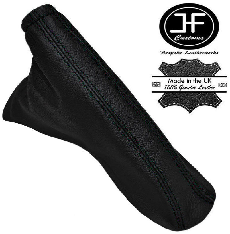 BLACK STITCHING LEATHER HANDBRAKE GAITER FITS TOYOTA MR2 1989-2000 CUSTOM NEW