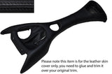 BLACK STITCHING CENTER CONSOLE LEATHER SKIN COVER FITS TVR CHIMERA CUSTOM NEW