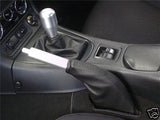 FITS MAZDA MX5 MK1 GEAR + HANDBRAKE GAITER BLACK LEATHER CUSTOM NEW MADE IN UK