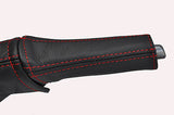 red stitch FITS NISSAN GT-R 09-12 HANDBRAKE HANDLE  COVER ONLY CUSTOM NEW