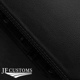 FITS MERCEDES SLK R171 W171 04-10 BLACK STITCH LEATHER GLOVEBOX COVER CUSTOM NEW