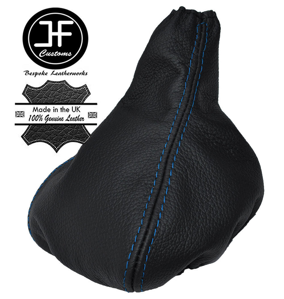BLUE STITCH FOR MERCEDES W639 VITO 04-09 REAL LEATHER GEAR STICK GAITER
