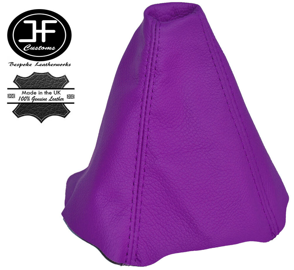 PURPLE LEATHER MANUAL GEAR GAITER SHIFT BOOT FITS CITROEN C2 2003-2009