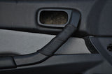 black stitch FITS NISSAN SKYLINE R34 98-02 GTR GT-T PASSENGER DOOR HANDLE COVER
