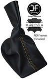 YELLOW STITCH LEATHER 5 SPEED GEAR GAITER FITS PORSCHE 986 BOXSTER 1996-2004