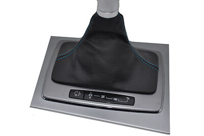 FITS MERCEDES C CLASS W204 AUTO GEAR GAITER blue stitch CUSTOM NEW MADE IN UK
